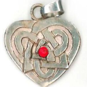 Colgante Amuleto corazón celta