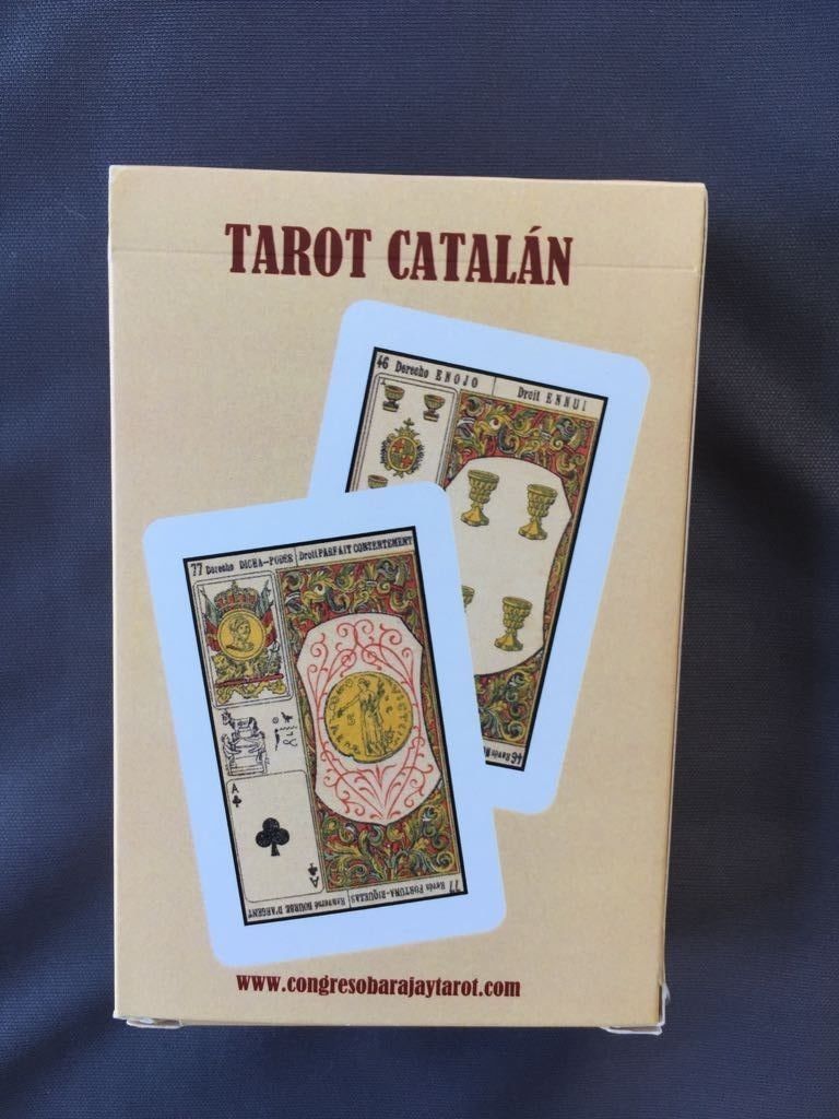 Original TAROT CATALÁN Primer TAROT ESPAÑOL fabricado en España 78 + 2  naipes