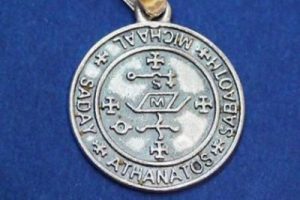 Colgante Sello Arcángel San Miguel