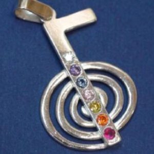 Colgante Amuleto Reiki Chokurei con Zirconita / Circonita