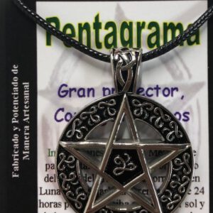 Colgante PENTAGRAMA - Amuleto Talismán símbolo de PROTECCIÓN