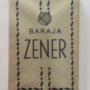 BARAJA ZENER NAIPES telepatía mentalismo percepción extrasensorial Ed. ESPAÑOLA